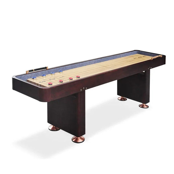 Wooden Indoor/Outdoor Shuffleboard Table with Pucks